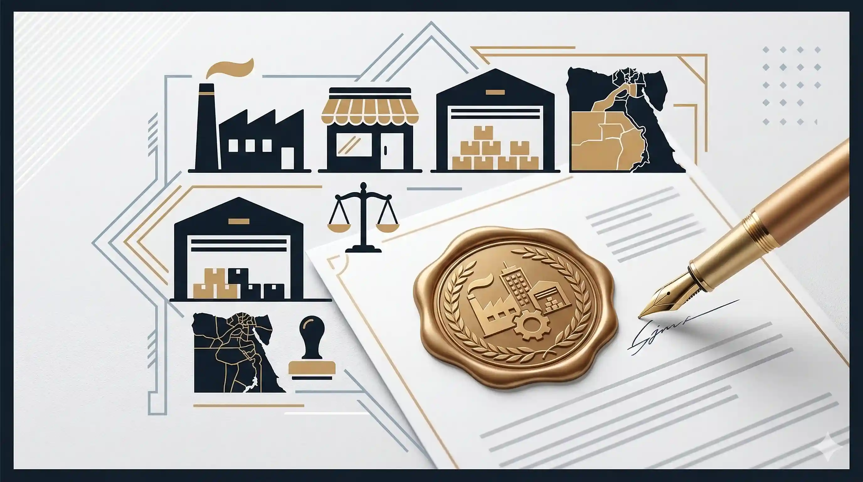 التراخيص الصناعية والتجارية